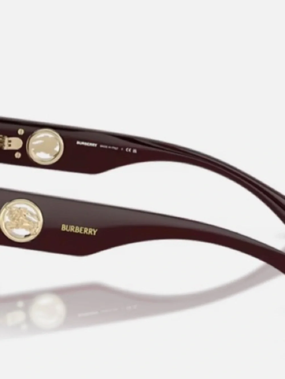 Burberry Women's BE4471 Sunglasses in hard to find Bordeaux color!